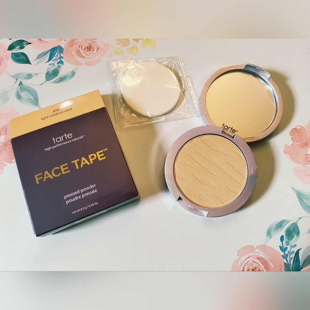 Tarte Face Tape Pressed Powder 27S Light-medium Sand Matte Finishing Powder